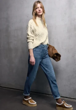Paperbag jeans in Loose Fit