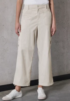 Papertouch broek met rechte pijpen
