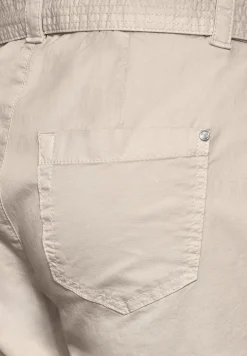 Papertouch broek met riem
