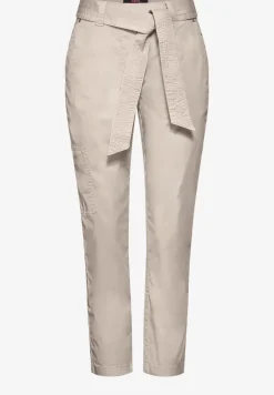 Papertouch broek met riem