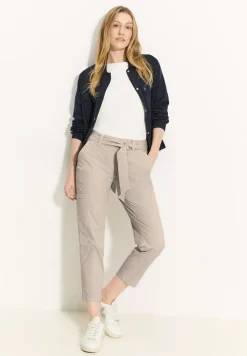 Papertouch broek met riem