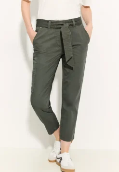 Papertouch broek met riem