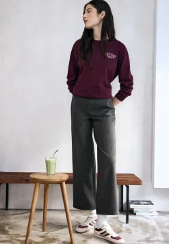 Pinstripe broek Wide Legs