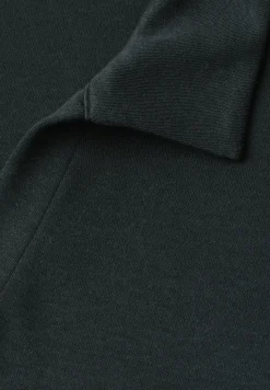 Poloshirt met elastische tailleband