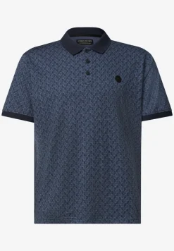 Poloshirt met korte mouwen en all-over print