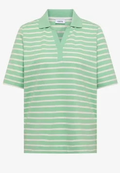 Poloshirt met korte mouwen en strepen
