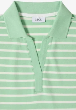 Poloshirt met korte mouwen en strepen