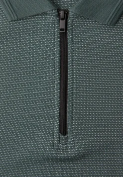 Poloshirt met korte mouwen en rits
