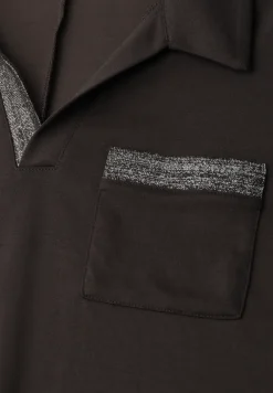 Poloshirt met korte mouwen en glitter