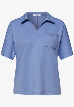 Poloshirt met korte mouwen en glitter