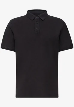 Poloshirt met korte mouwen en structuur