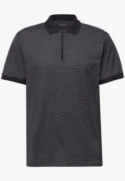 Poloshirt met korte mouwen en rits