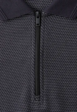 Poloshirt met korte mouwen en rits