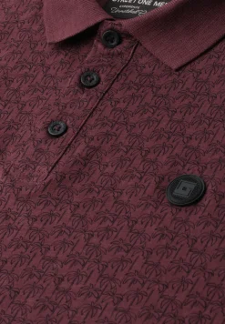 Poloshirt met korte mouwen en all-over print