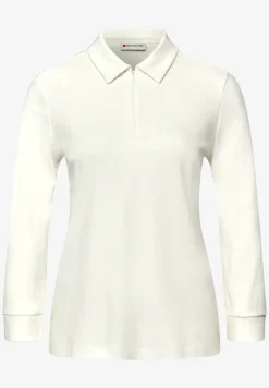 Poloshirt met rits