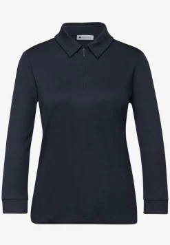 Poloshirt met rits