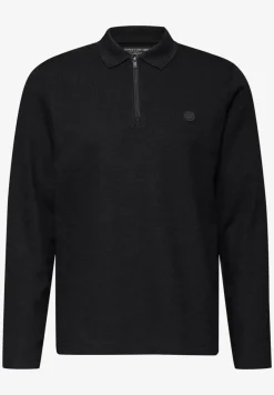 Poloshirt met rits