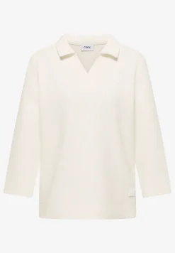 Poloshirt met structuur