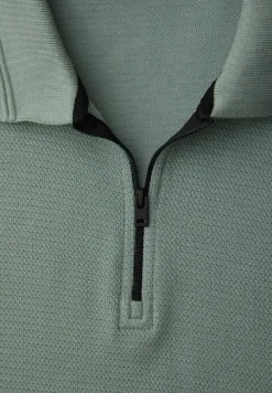 Poloshirt met structuur