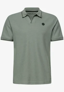 Poloshirt met structuur