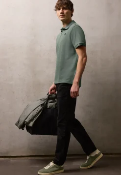 Poloshirt met structuur