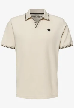 Poloshirt met structuur