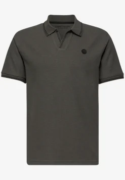 Poloshirt met structuur
