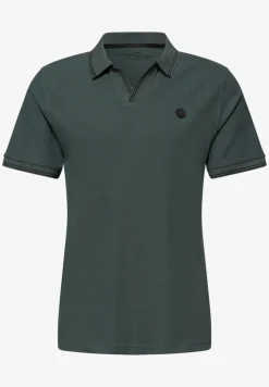 Poloshirt met structuur