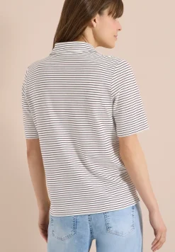 Poloshirt met korte mouwen en strepen