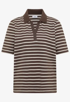 Poloshirt met korte mouwen en strepen