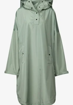 Poncho met capuchon