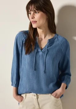 Raglan blouse van lyocell