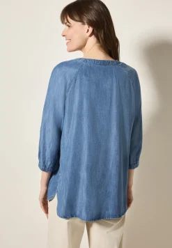 Raglan blouse van lyocell