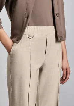 Rechte gemêleerde broek