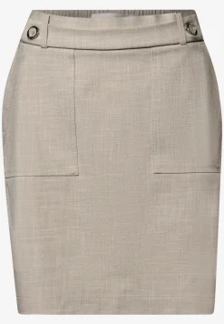 Rok in gemêleerde look