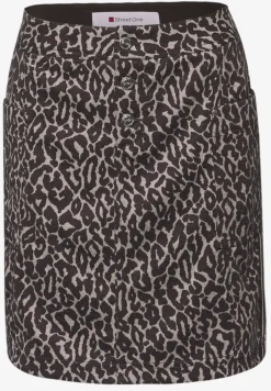 Rok met leopatroon