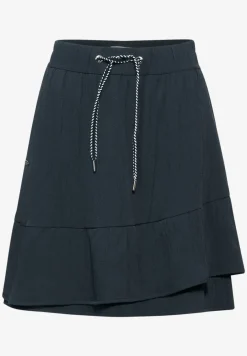 Rok met volants en structuur