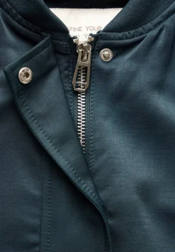 Satijnen blouson