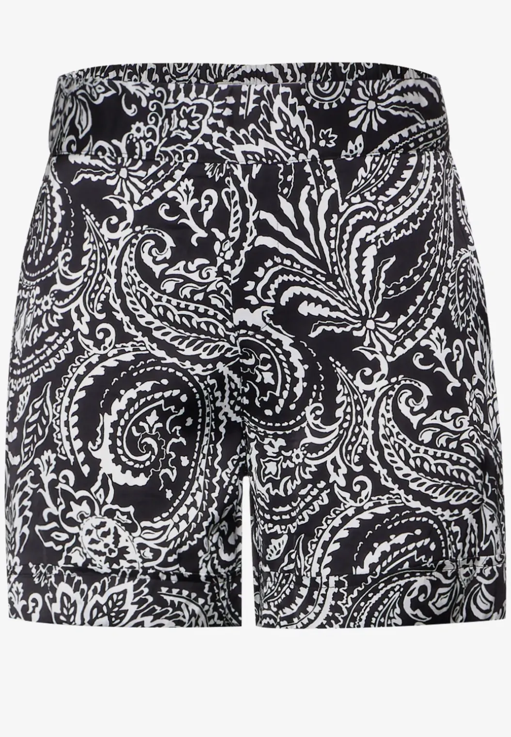 Satijnen paisley-shirt