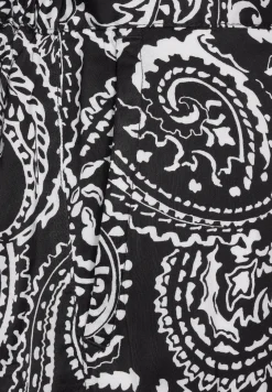 Satijnen paisley-shirt