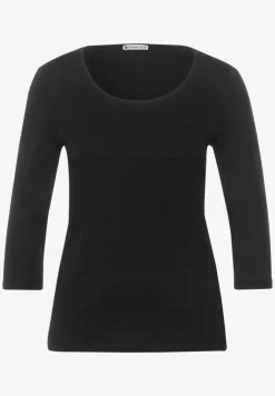 Shirt in effen kleur