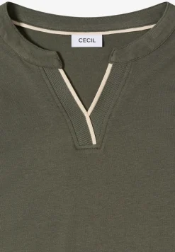 Shirt in effen kleur