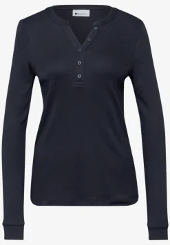 Shirt in effen kleur