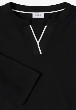 Shirt in effen kleur