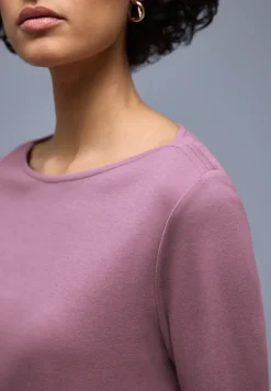 Shirt in effen kleur