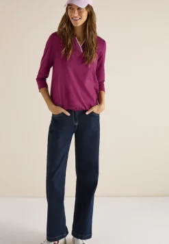 Shirt in effen kleur