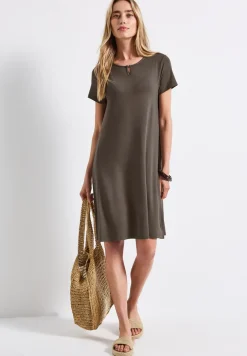 Shirt in effen kleur