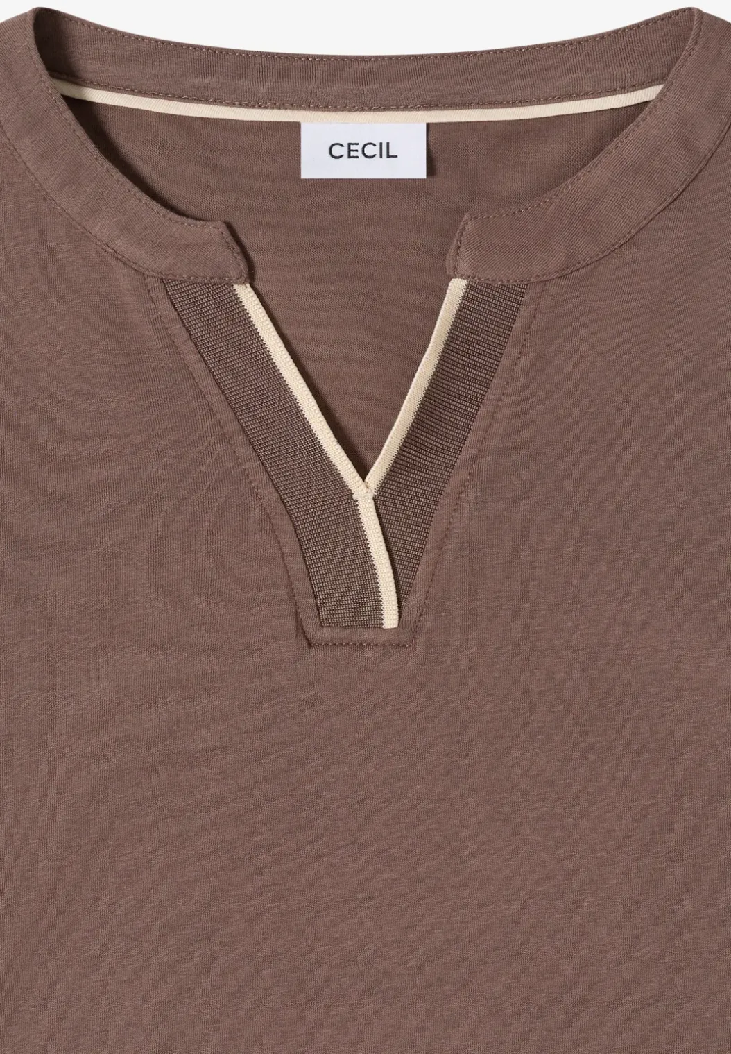 Shirt in effen kleur