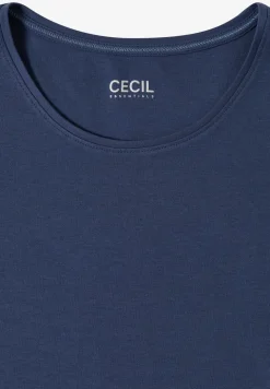 Shirt in effen kleur