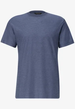 Shirt in garengestreepte look